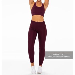 Ethos All Day Leggings Plum